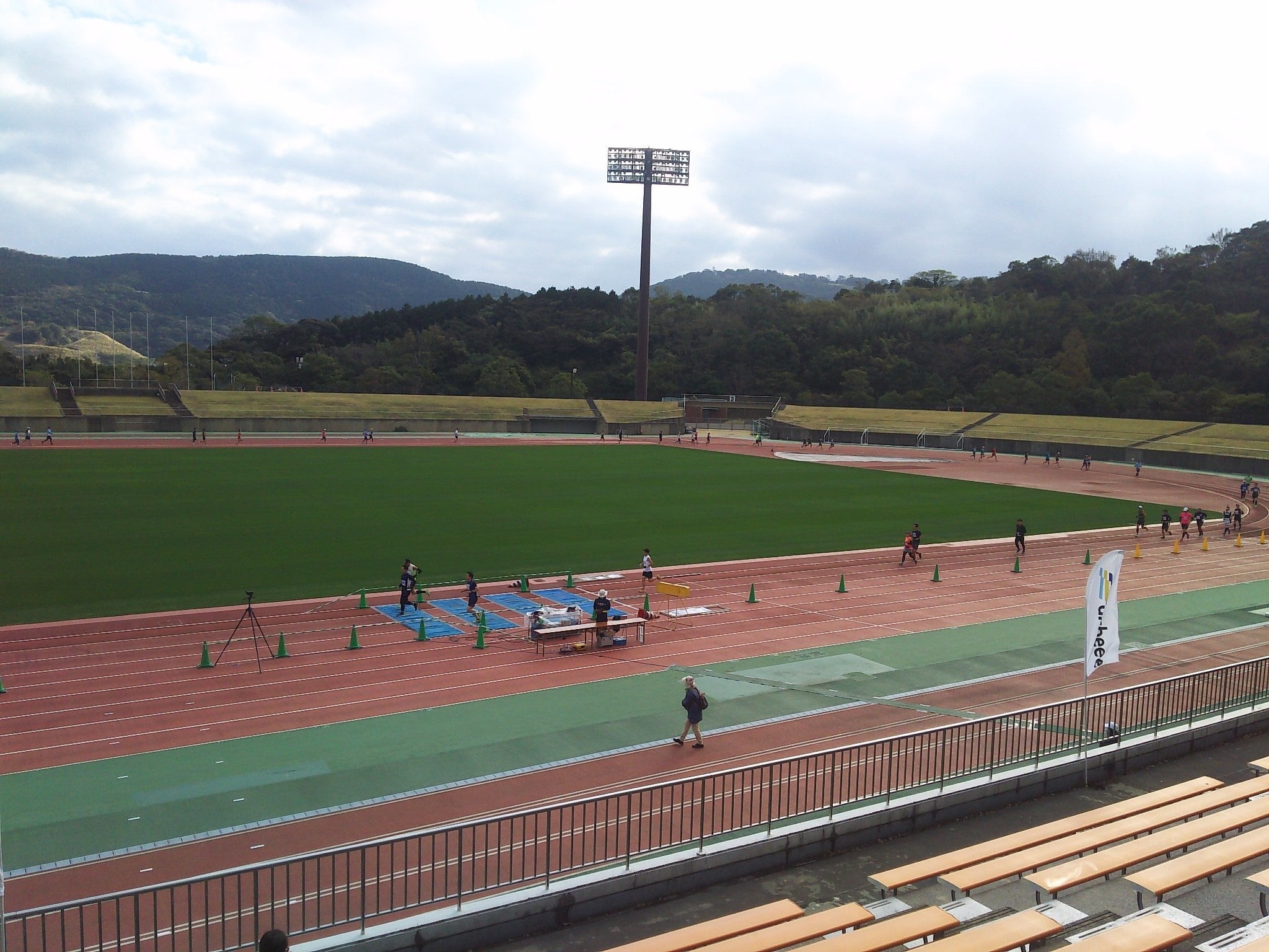 公園初のフルマラソン大会開催 長崎トライアルマラソン